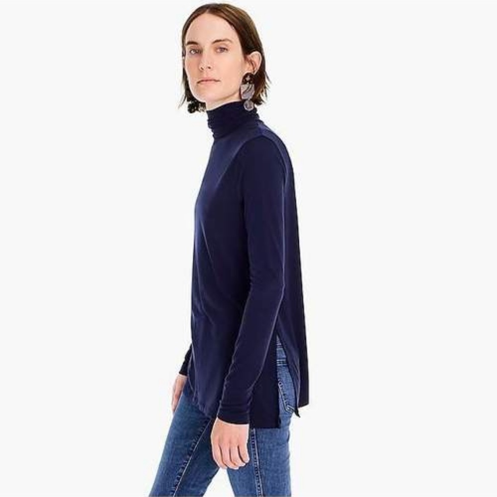 J. Crew Lyocell turtleneck tunic - Picture 5 of 7